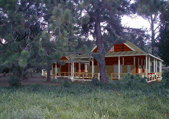 Villa en Guyane Française par Michel Corbon, Architecte d.p.l.g.
